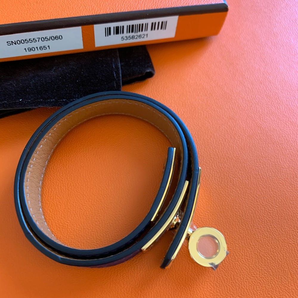 Hermes double tour bracelet - Picture 3 of 6